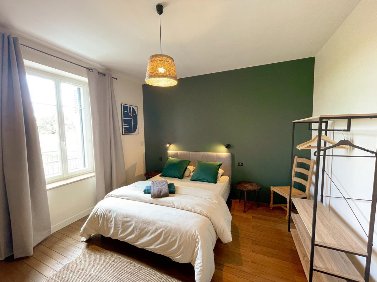 Gîte rénové 8 pers., salle de jeux, jardin clos à Courçay - Photo 8