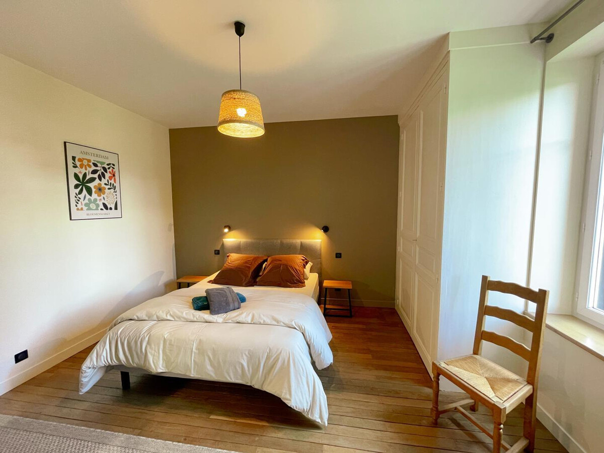 Gîte rénové 8 pers., salle de jeux, jardin clos à Courçay - Photo 10