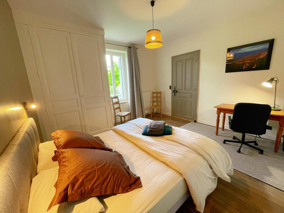 Gîte rénové 8 pers., salle de jeux, jardin clos à Courçay - Photo 11