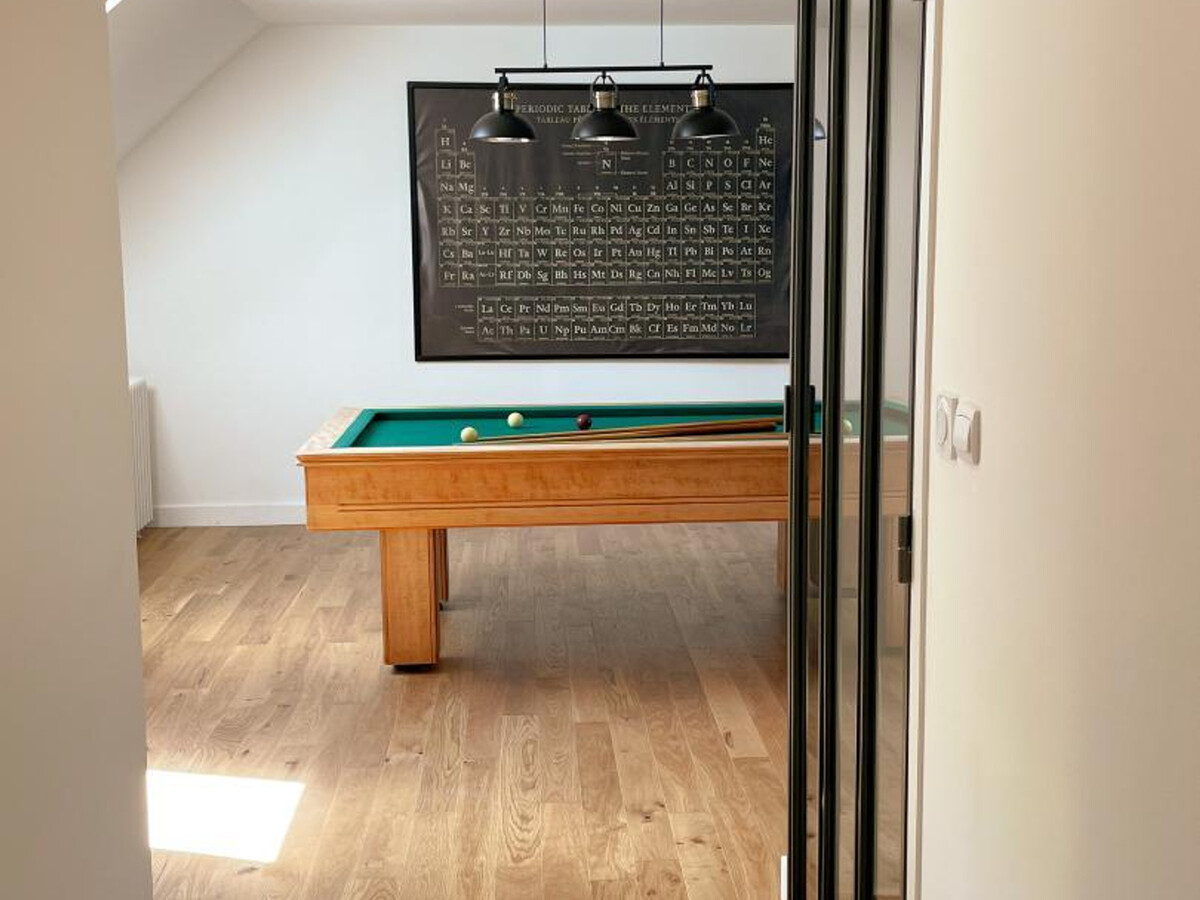 Gîte rénové 8 pers., salle de jeux, jardin clos à Courçay - Photo 13