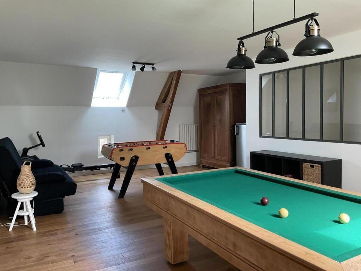 Gîte rénové 8 pers., salle de jeux, jardin clos à Courçay - Photo 15