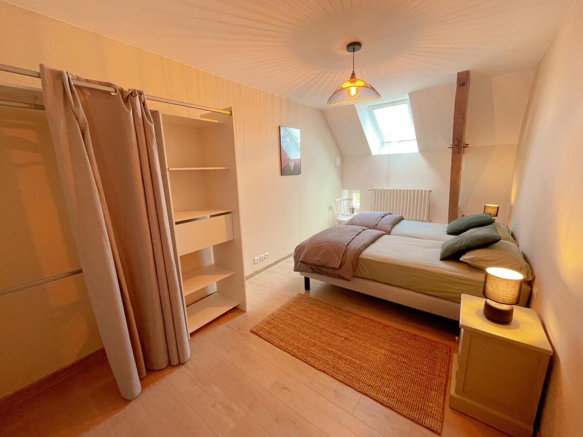 Gîte rénové 8 pers., salle de jeux, jardin clos à Courçay - Photo 17