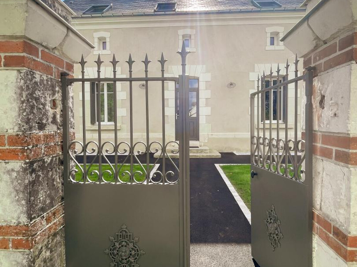 Gîte rénové 8 pers., salle de jeux, jardin clos à Courçay - Photo 20