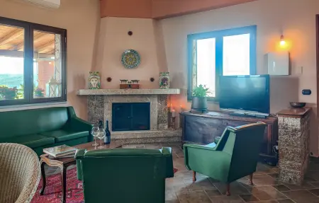 Villa Aura à Graniti : maison vue Etna : photo 4