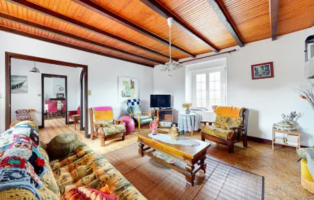 Maison en pierre 6 pers. à Plouagat, cour privée : photo 9