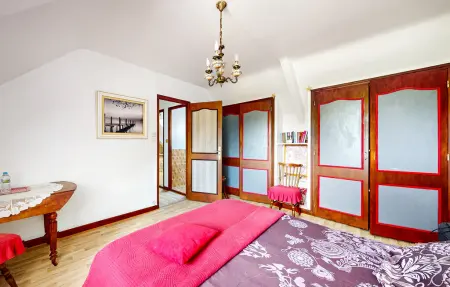 Maison en pierre 6 pers. à Plouagat, cour privée : photo 15