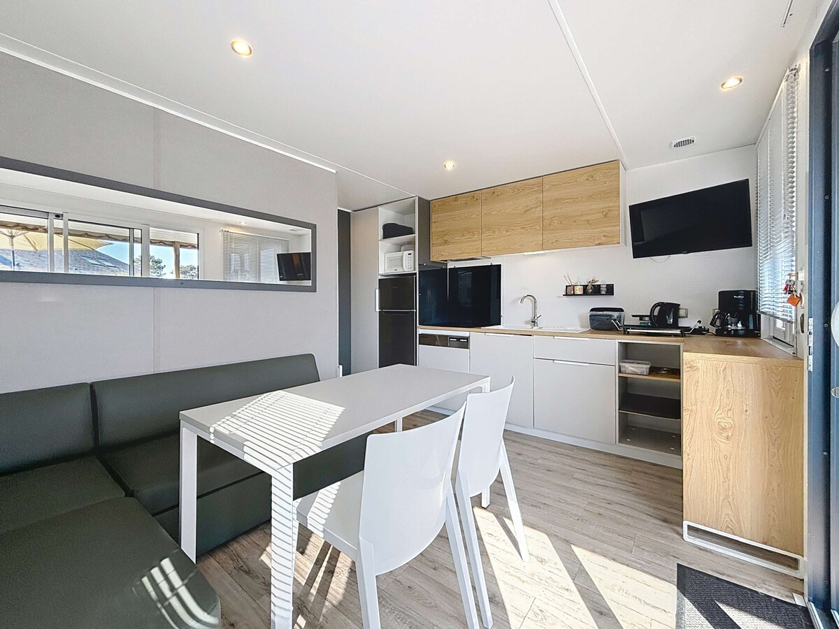 Mobil-home 2 chambres Jullouville, 200m plage, piscine - Photo 2