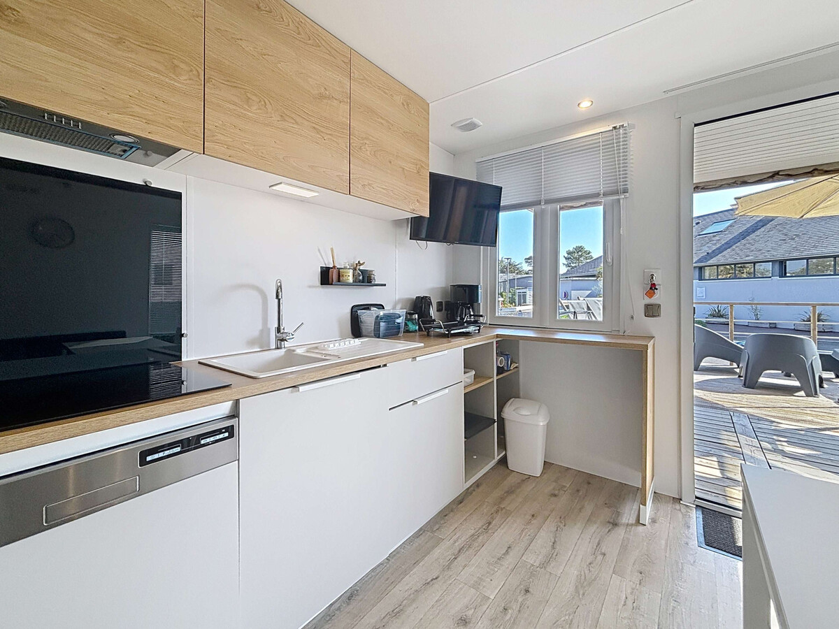 Mobil-home 2 chambres Jullouville, 200m plage, piscine - Photo 3