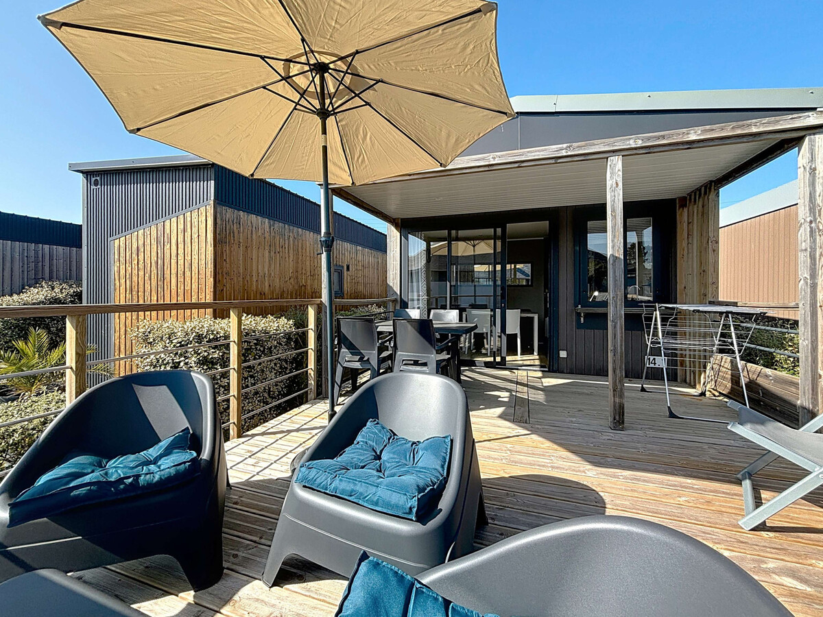 Mobil-home 2 chambres Jullouville, 200m plage, piscine - Photo 9