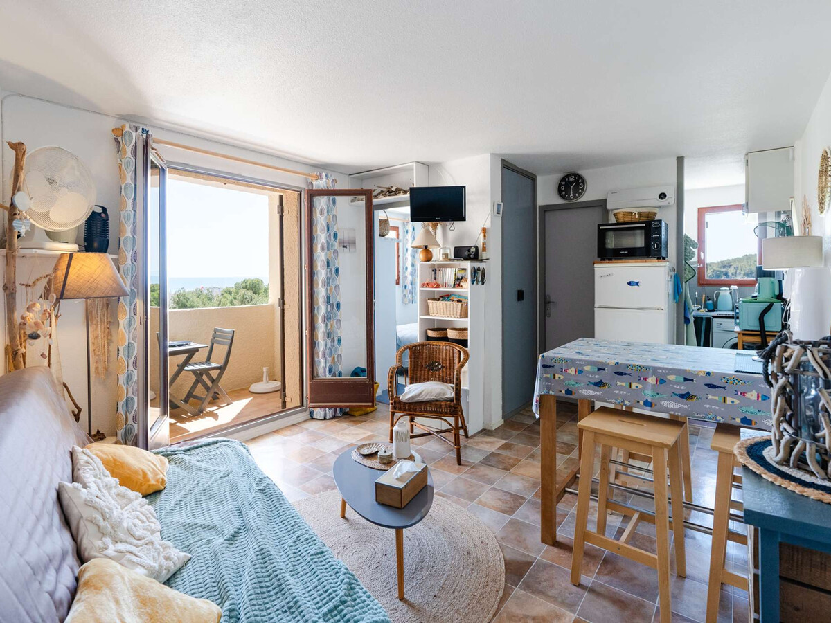 T2 balcon vue mer, parking, accès direct plage - Photo 2