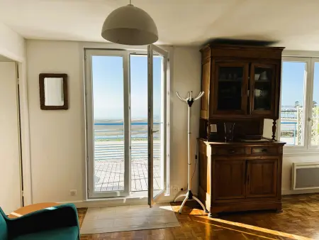 Appartement rénové 2 pers. vue mer, accès direct plage : photo 4