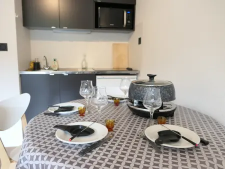 Location appartement à Saint Gervais les Bains, Appartement 2 pièces calme proche pistes, 6 pers