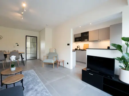 Appartement 't Zout avec balcon à Bredene, à 200 m de la mer : photo 2