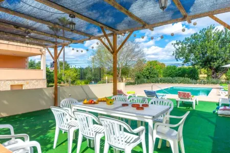 Villa Es Garroveret, piscine 8x4m aux Baléares : photo 24