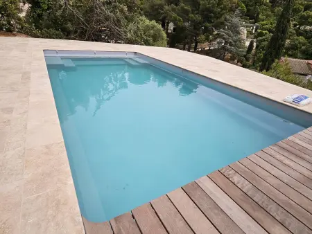 Rez-de-villa 2 ch, piscine chauffée et vue mer aux Issambres - Photo 10