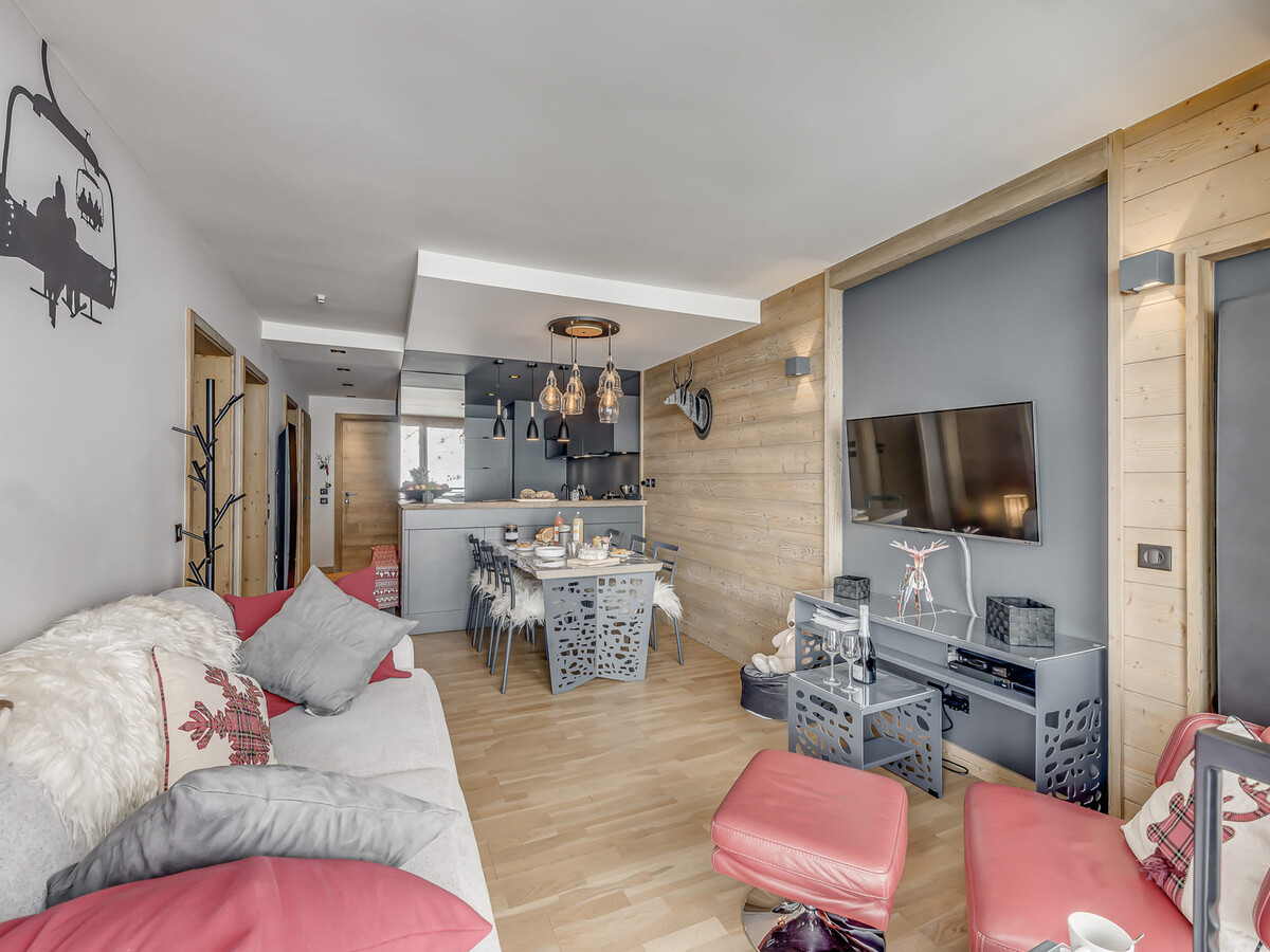 Azimut, appartement 4* vue lac à Tignes, 4 pers. - Photo 2