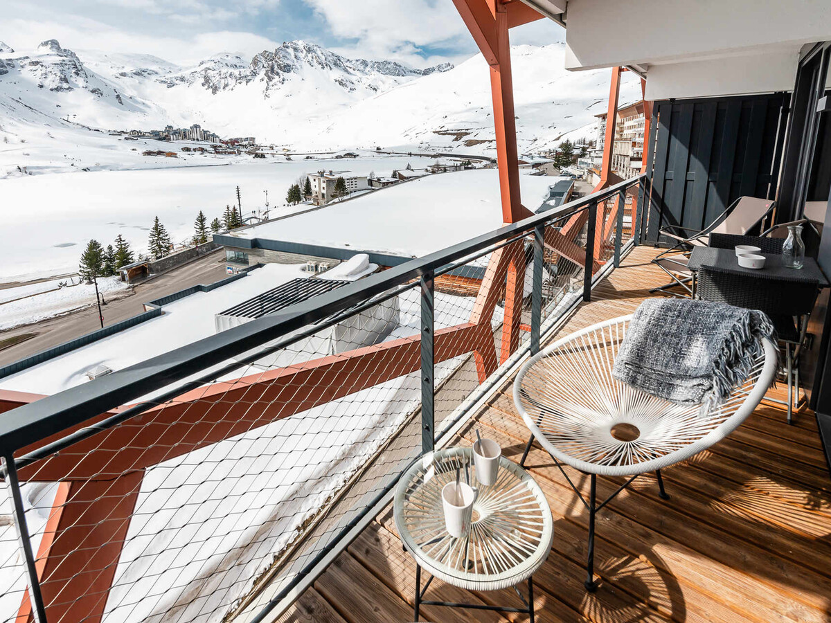 Azimut, appartement 4* vue lac à Tignes, 4 pers. - Photo 14