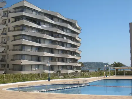 Appartement front de mer à L'Estartit, piscine et tennis partagés : photo 14