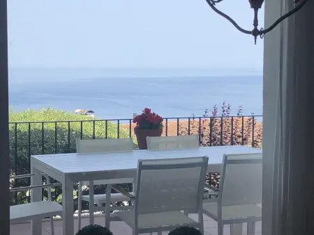 Location appartement à Calella de Palafrugell, Appartement à Calella avec terrasse et jardin