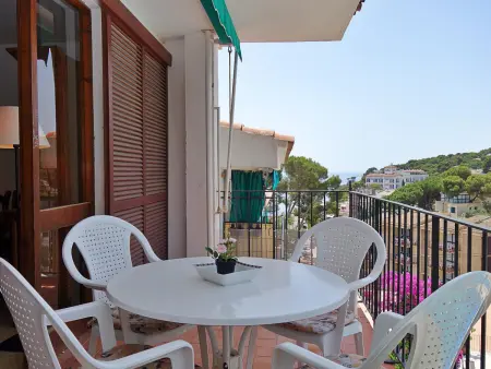 Location appartement à Calella de Palafrugell, Appartement avec piscine, proche plage de Calella de Palafrugell