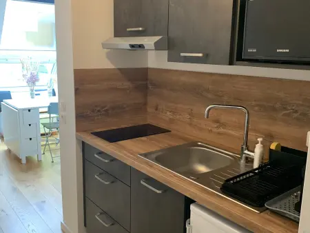 Location appartement à Fort Mahon Plage, Studio Neuf Proche Plage avec Commodités et Parking - Fort-Mahon-Plage