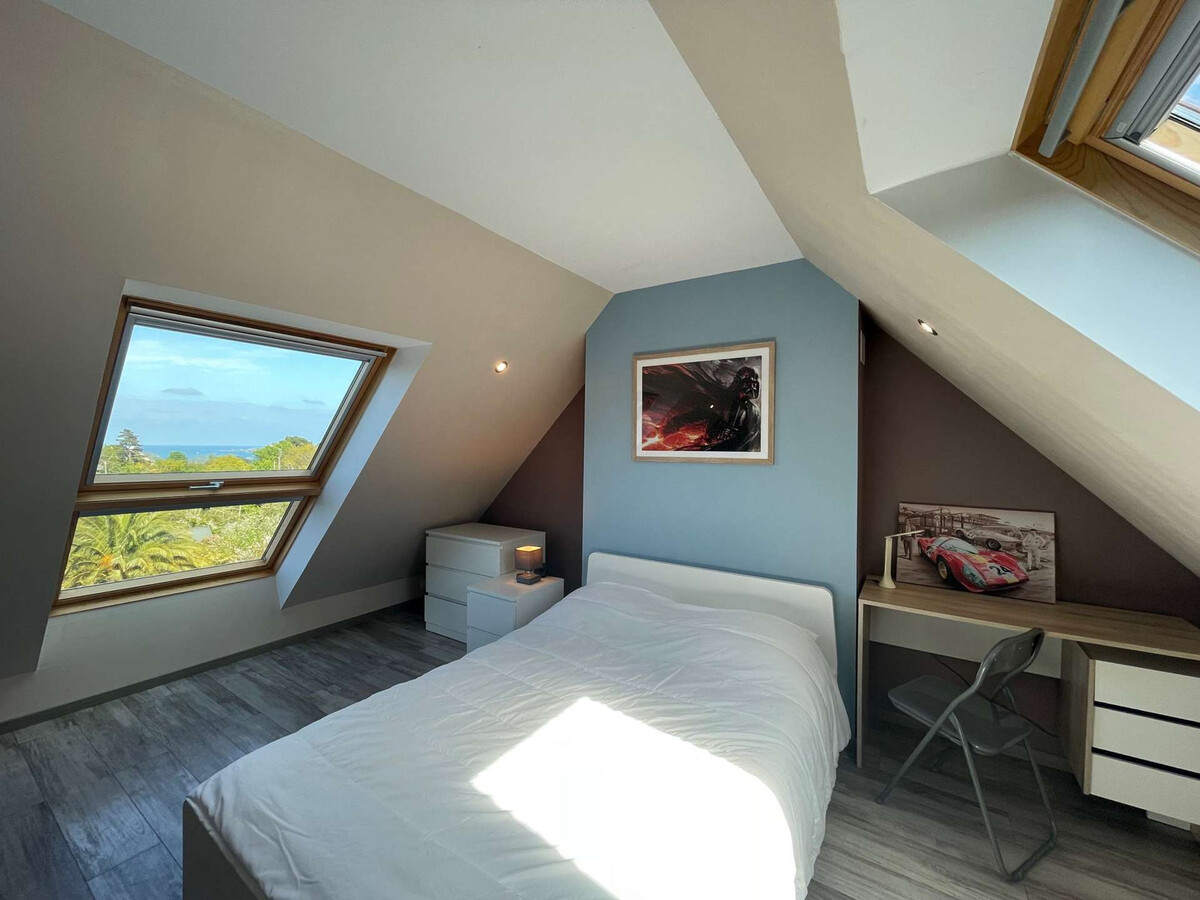 Maison 110m² jardin privé, 3 chambres vue mer à Perros-Guirec - Photo 11