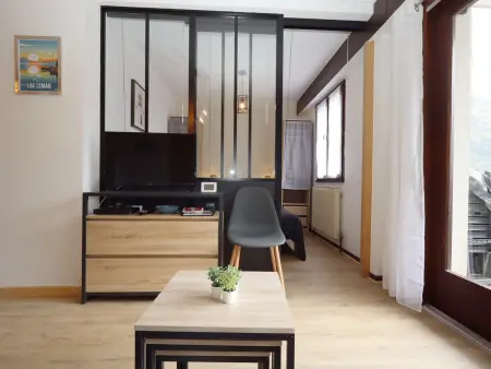 Studio 32 m² aux Houches, 2 balcons à 350 m des pistes : photo 4