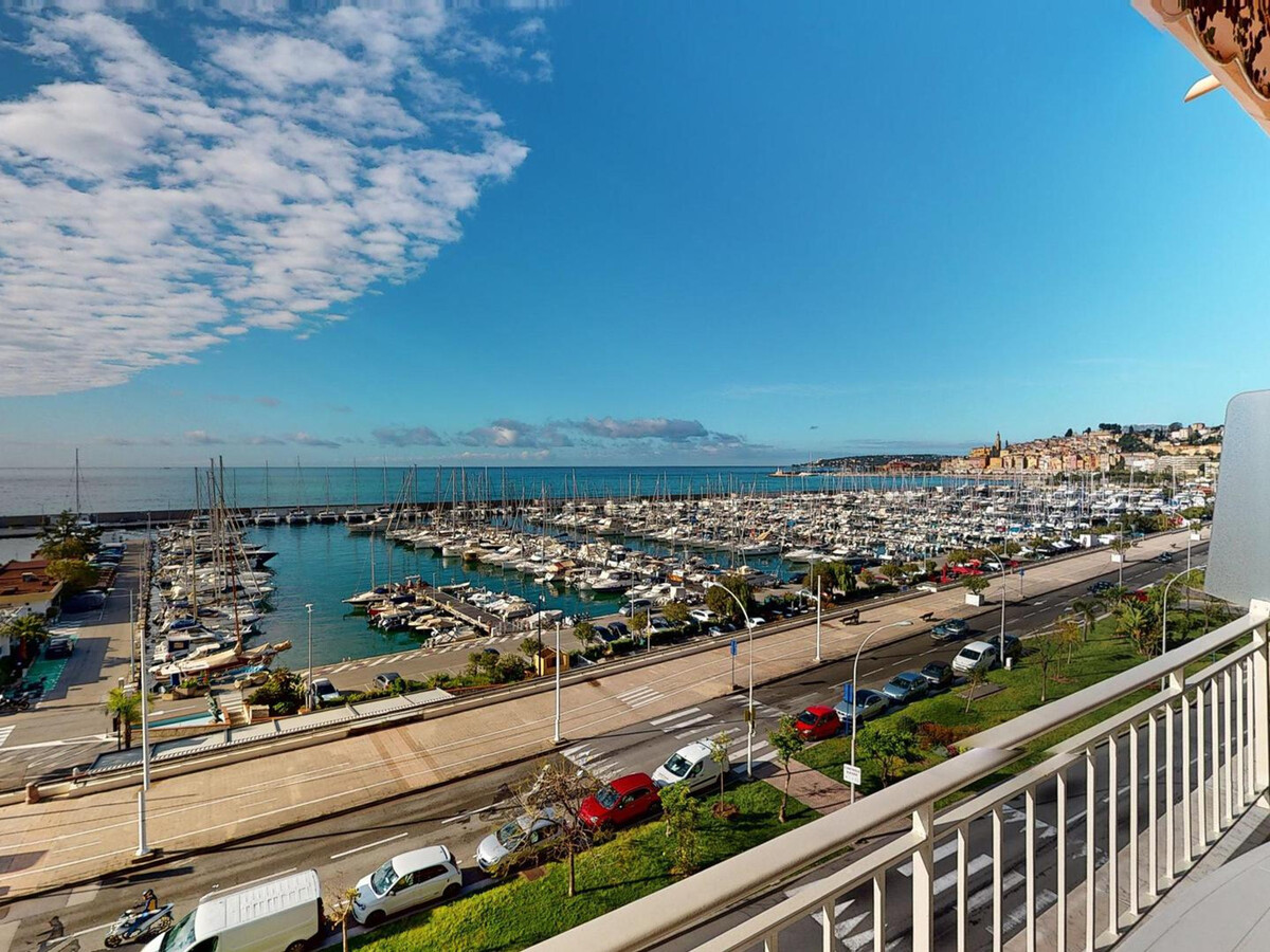 Appartement 2P climatisé avec terrasse face mer à Menton - Photo 1