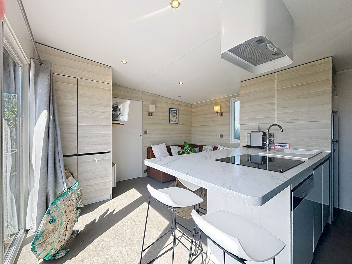 Mobil-home 6p avec terrasse couverte à 200m de la plage - Photo 4