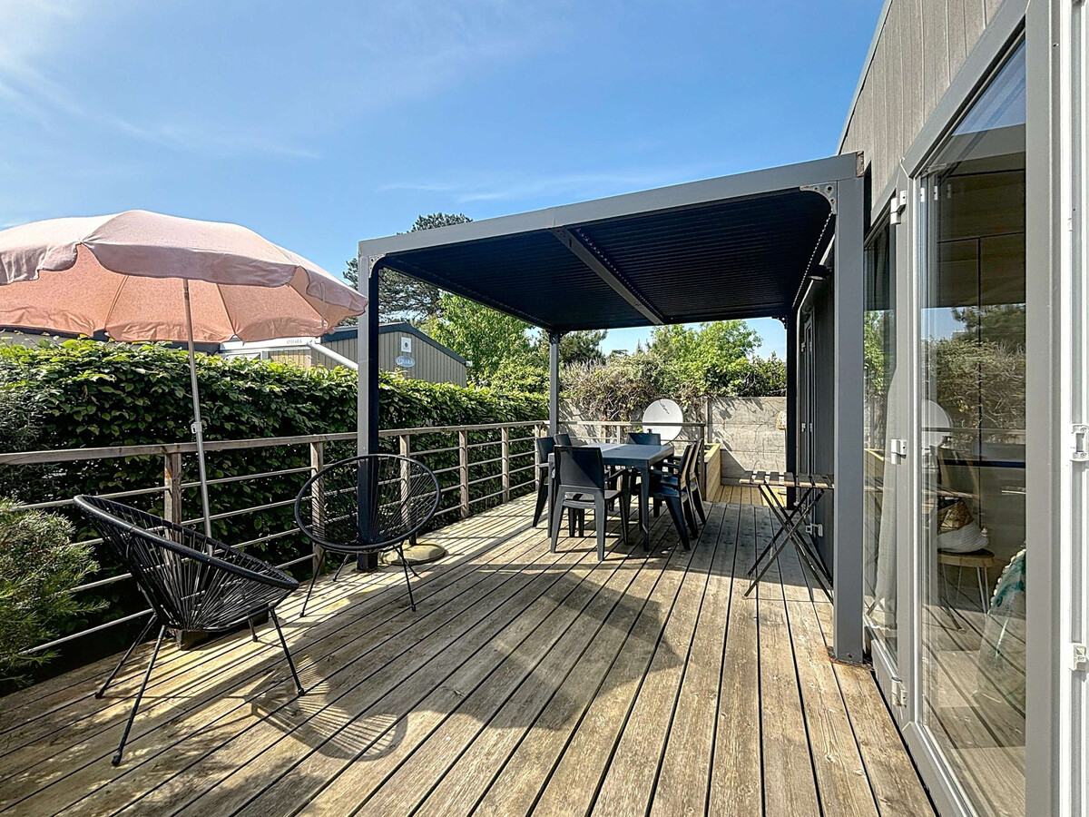 Mobil-home 6p avec terrasse couverte à 200m de la plage - Photo 18