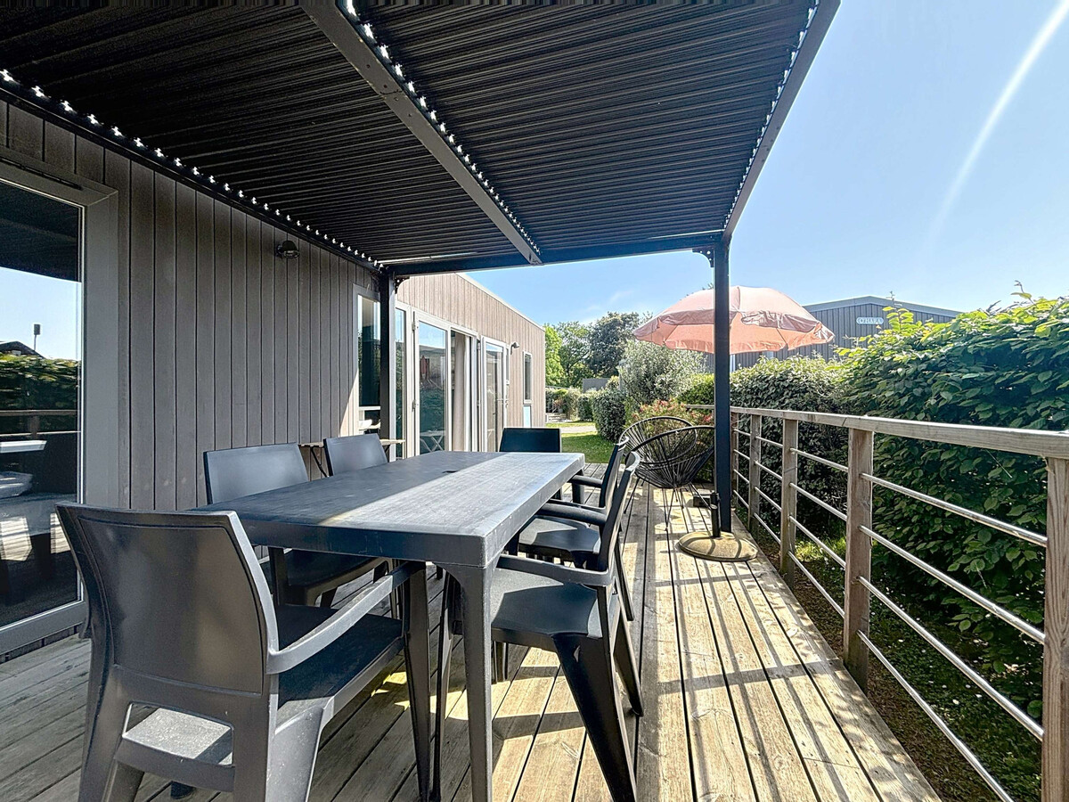 Mobil-home 6p avec terrasse couverte à 200m de la plage - Photo 21