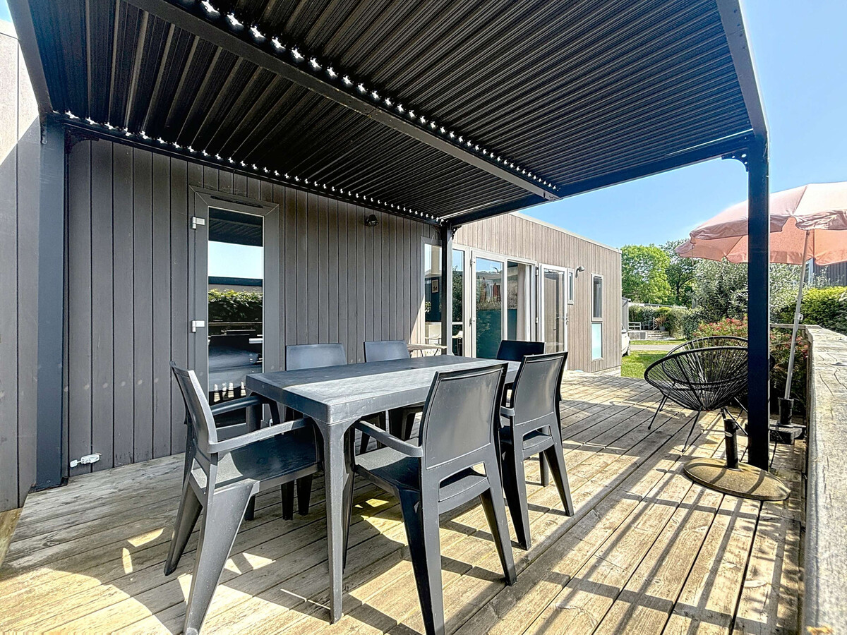Mobil-home 6p avec terrasse couverte à 200m de la plage - Photo 22