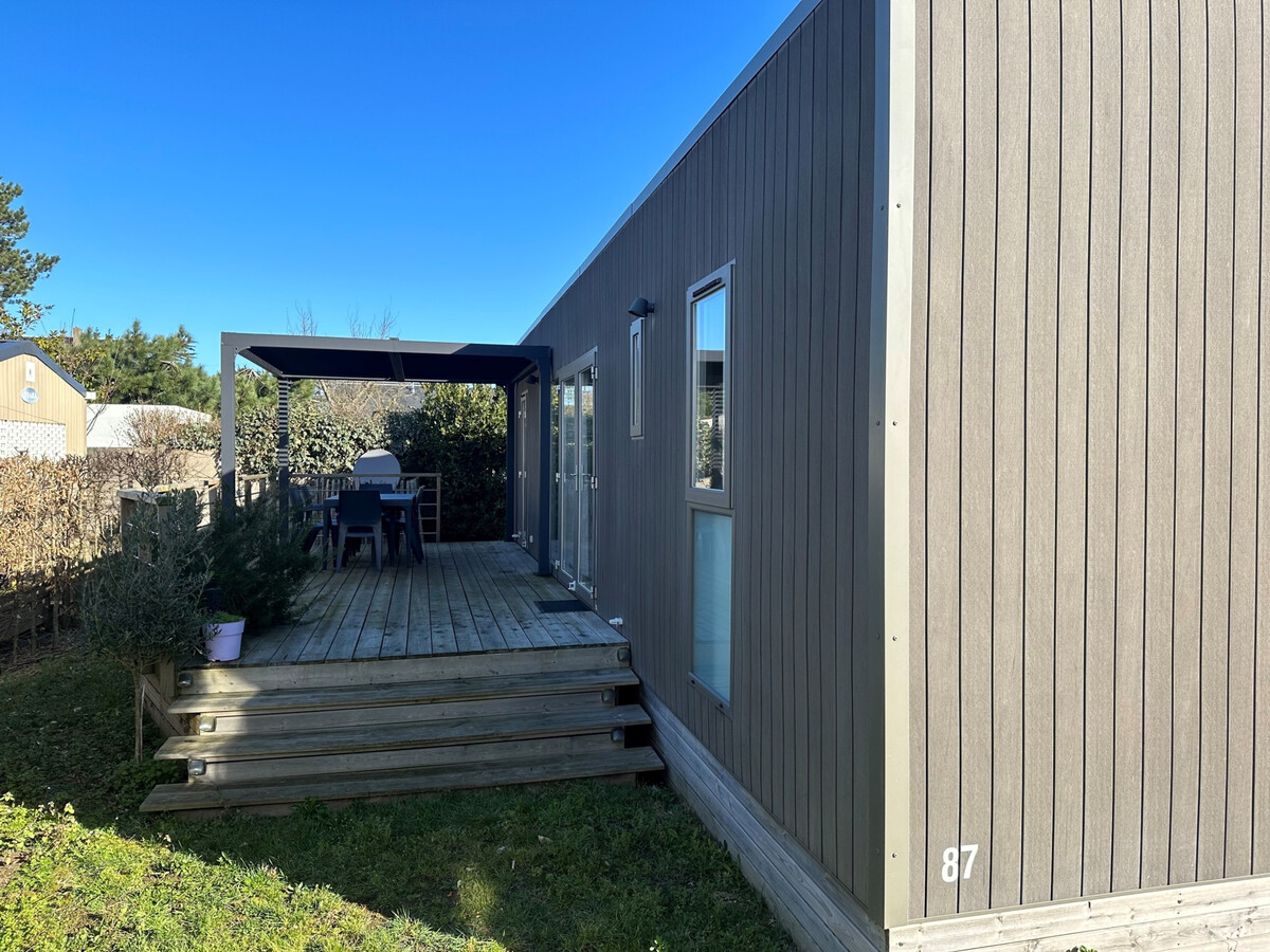 Mobil-home 6p avec terrasse couverte à 200m de la plage - Photo 24