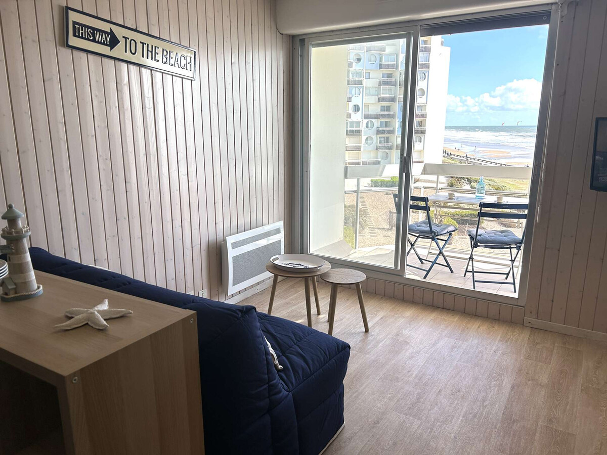 Appartement 2p vue mer avec accès direct plage - Photo 6