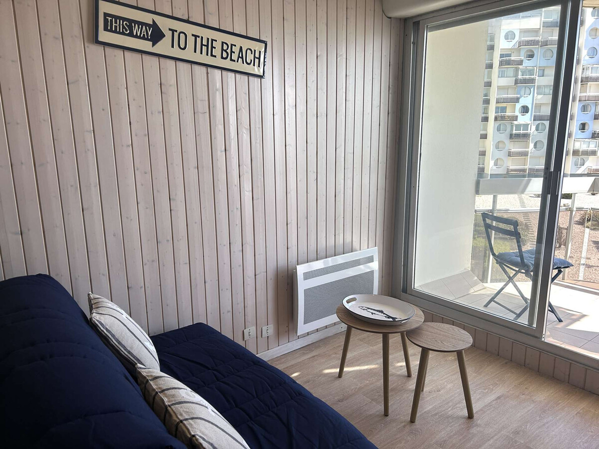 Appartement 2p vue mer avec accès direct plage - Photo 7
