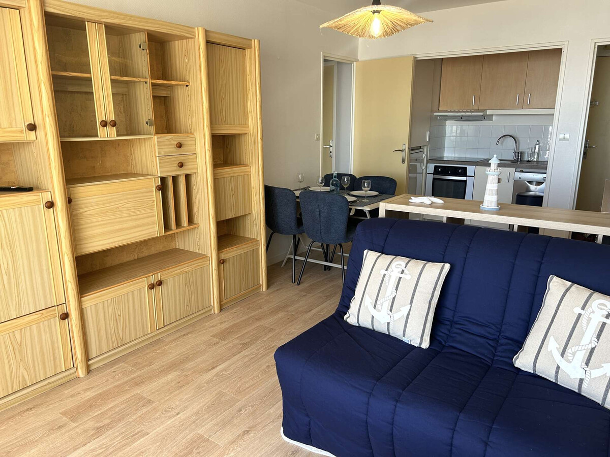 Appartement 2p vue mer avec accès direct plage - Photo 10