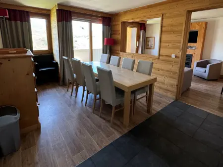 Appartement 5 pièces 10 pers. avec piscine chauffée à Belle Plagne : photo 4