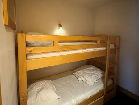 Studio cabine avec balcon sud-ouest à Belle Plagne, animaux admis : photo 3