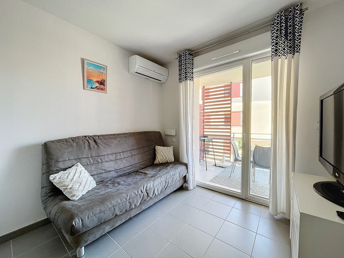 Appartement 4 pers. climatisé, terrasse et piscine à Argelès-sur-Mer - Photo 3