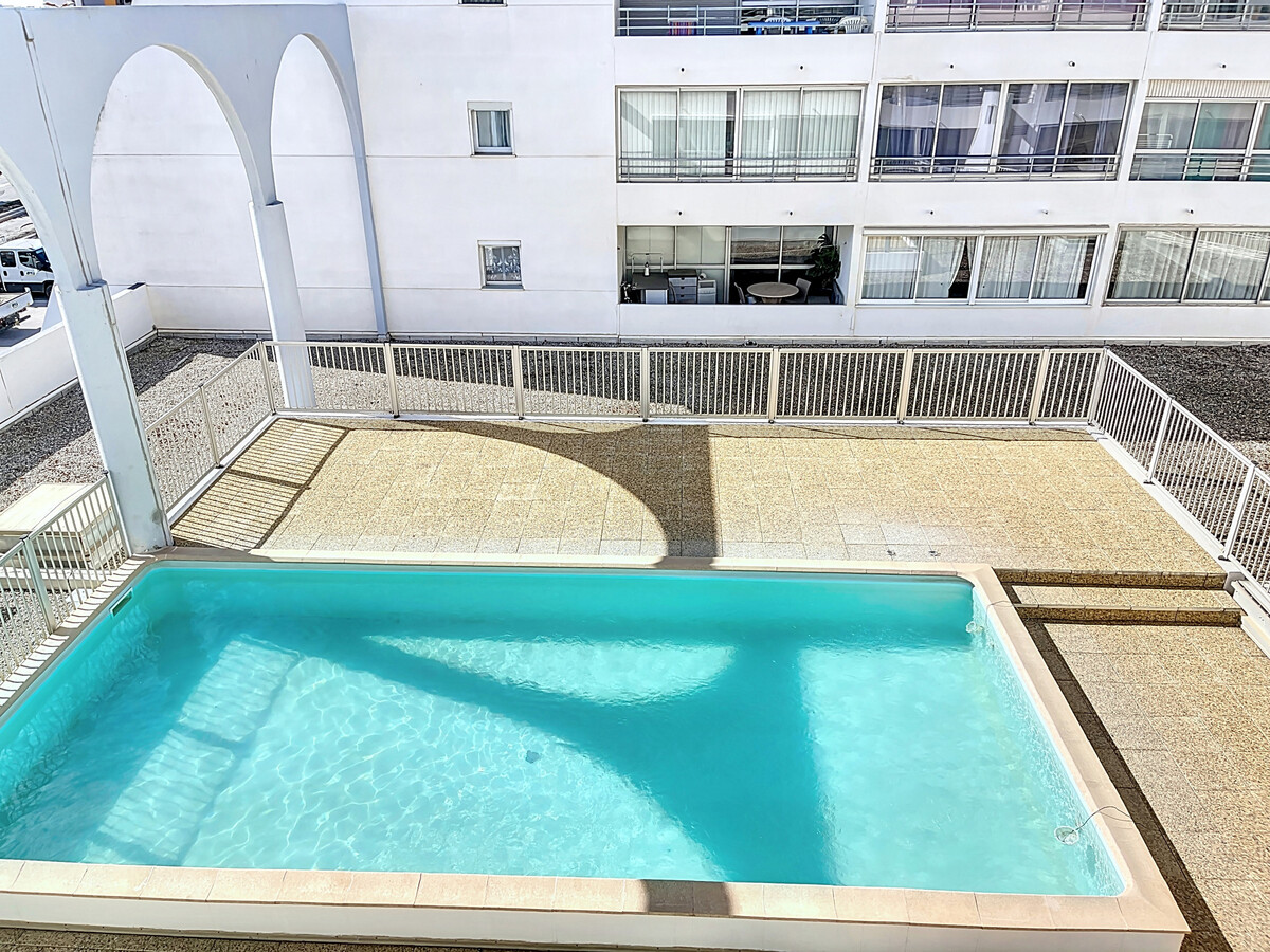 Appartement 4 pers. climatisé au Barcarès avec piscine et vue mer - Photo 1