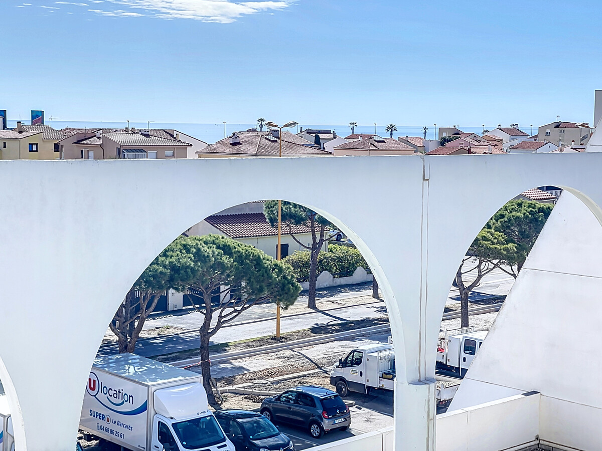 Appartement 4 pers. climatisé au Barcarès avec piscine et vue mer - Photo 3