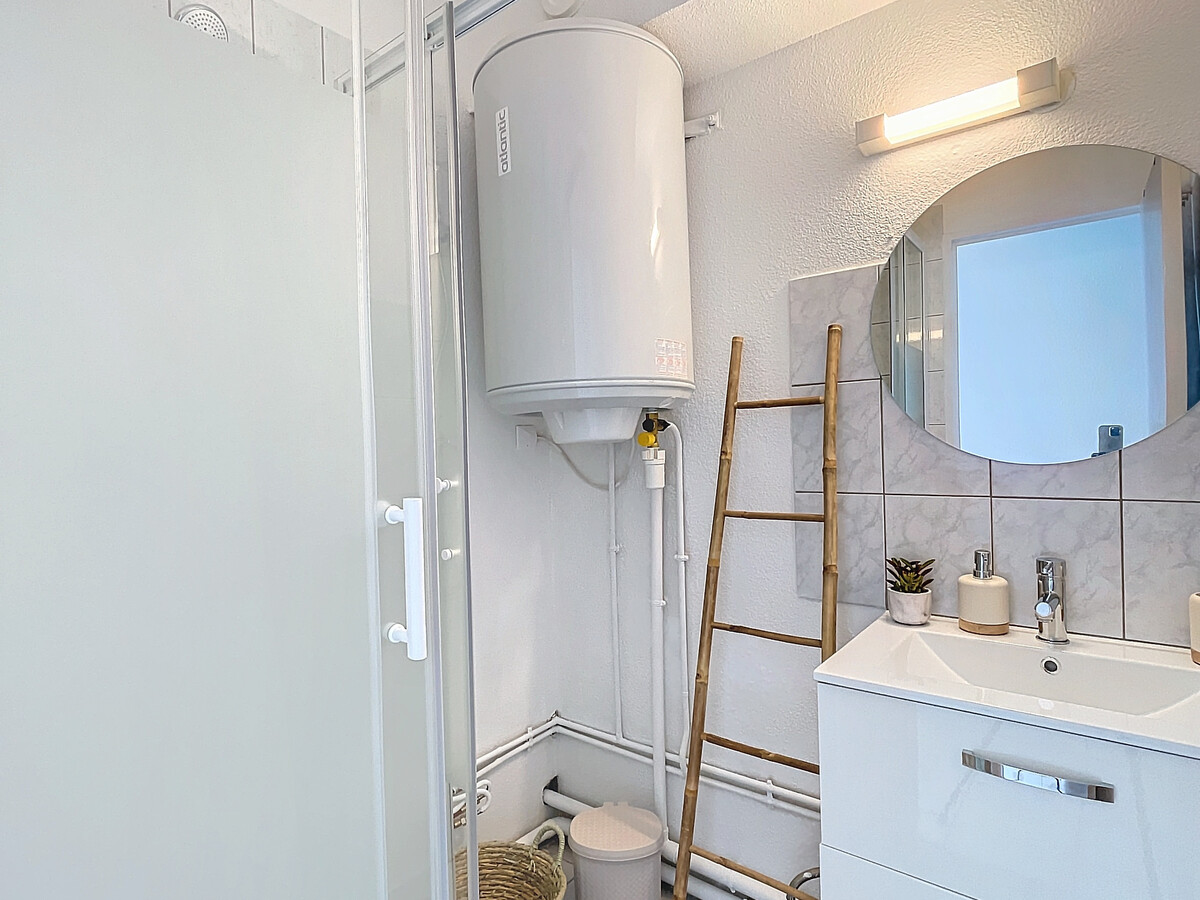 Appartement 4 pers. climatisé au Barcarès avec piscine et vue mer - Photo 5