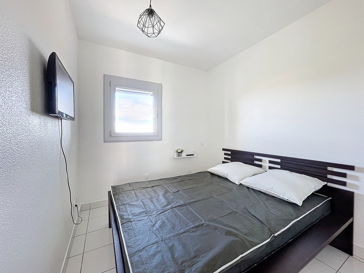 Appartement 4 pers. climatisé au Barcarès avec piscine et vue mer - Photo 6