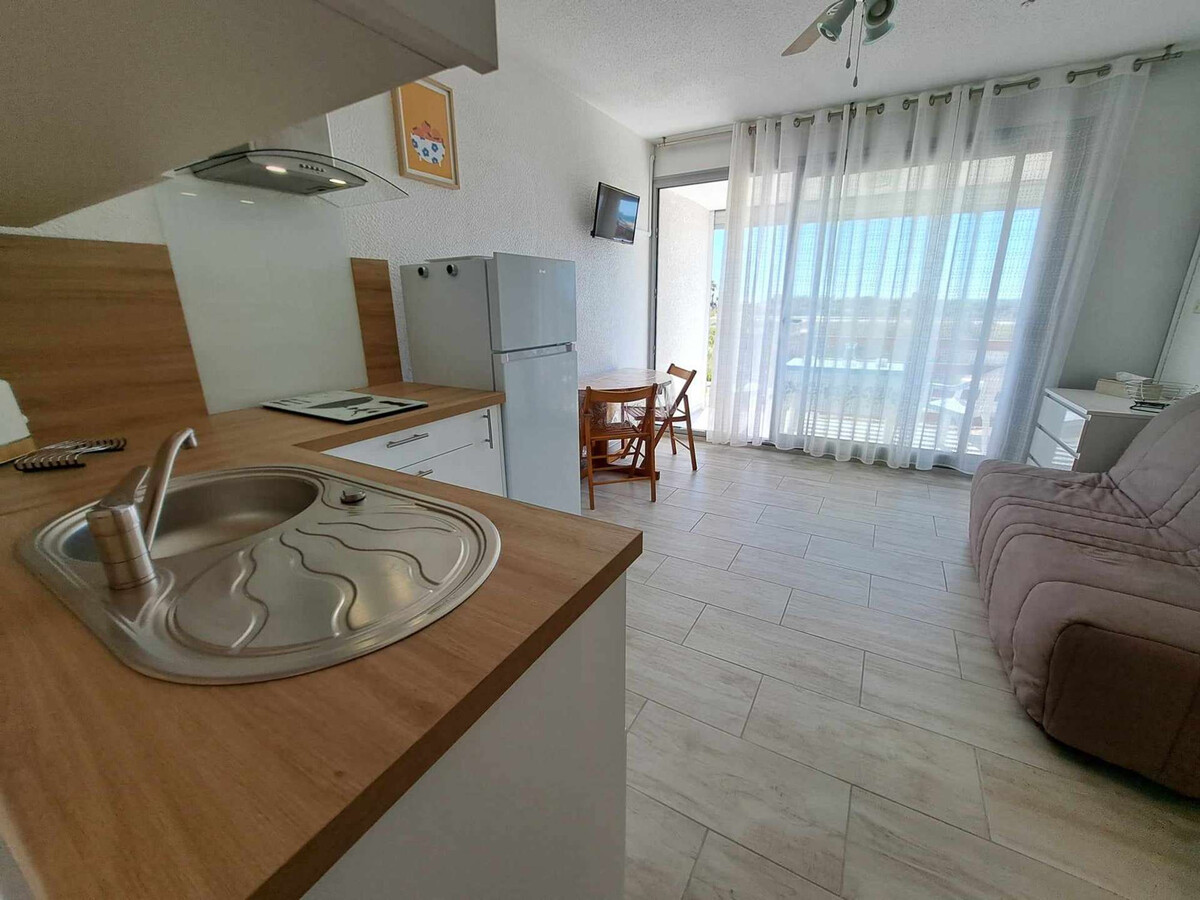 Appart 4 pers. 1ère ligne mer, terrasse, parking - Photo 4