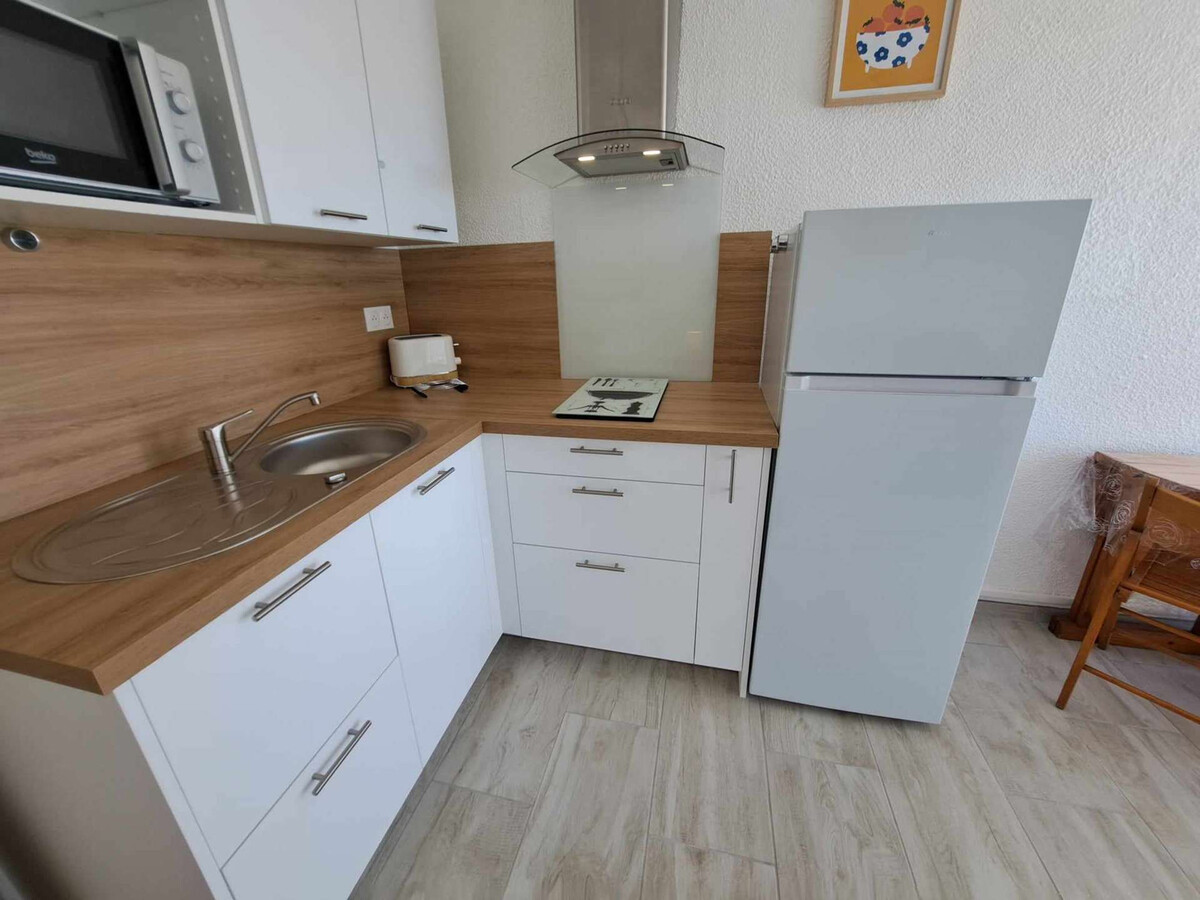 Appart 4 pers. 1ère ligne mer, terrasse, parking - Photo 5