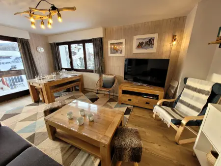 Location appartement à Les Gets, Appartement spacieux, centre calme, balcon, 6 pers.
