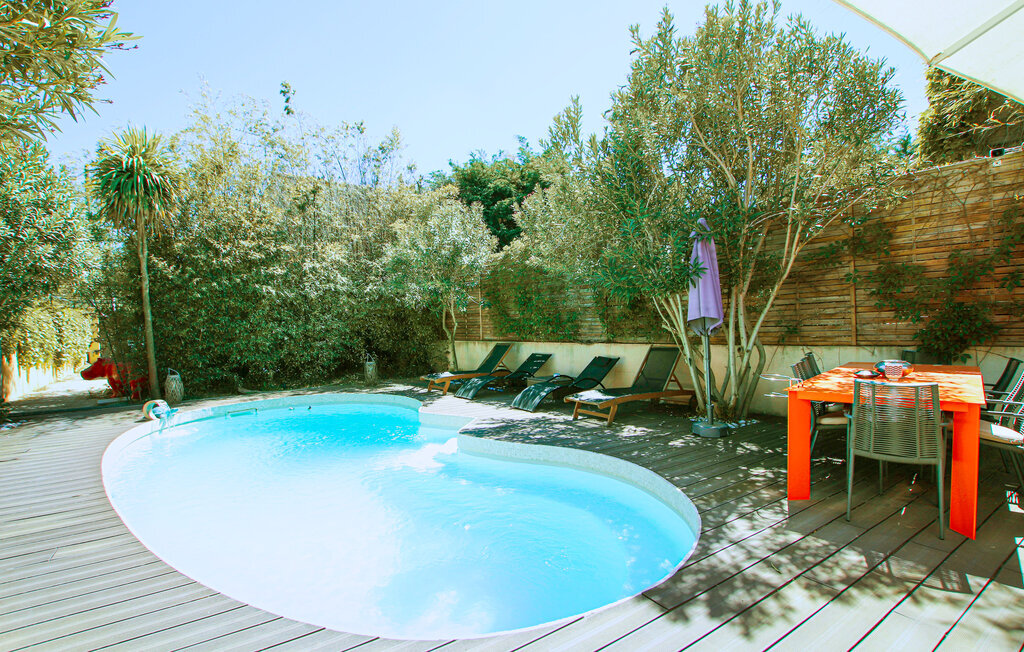 Maison 5 pers. avec piscine privée aux Angles - Photo 10