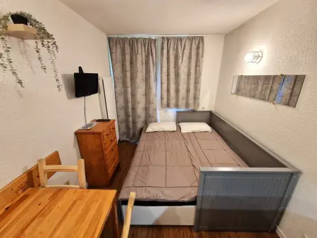 Studio rénové 2-3 personnes à Valfréjus, balcon et vue piste - Photo 8