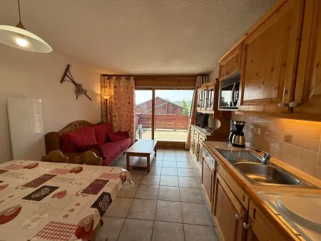 Appartement 6 pers. aux Saisies avec terrasse sud et vue Beaufortain : photo 5
