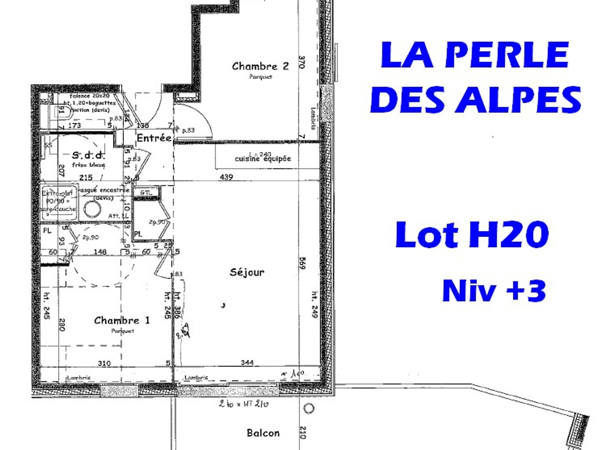 Appartement 3 pièces 51m² balcon sud, piscine et parking - Photo 4
